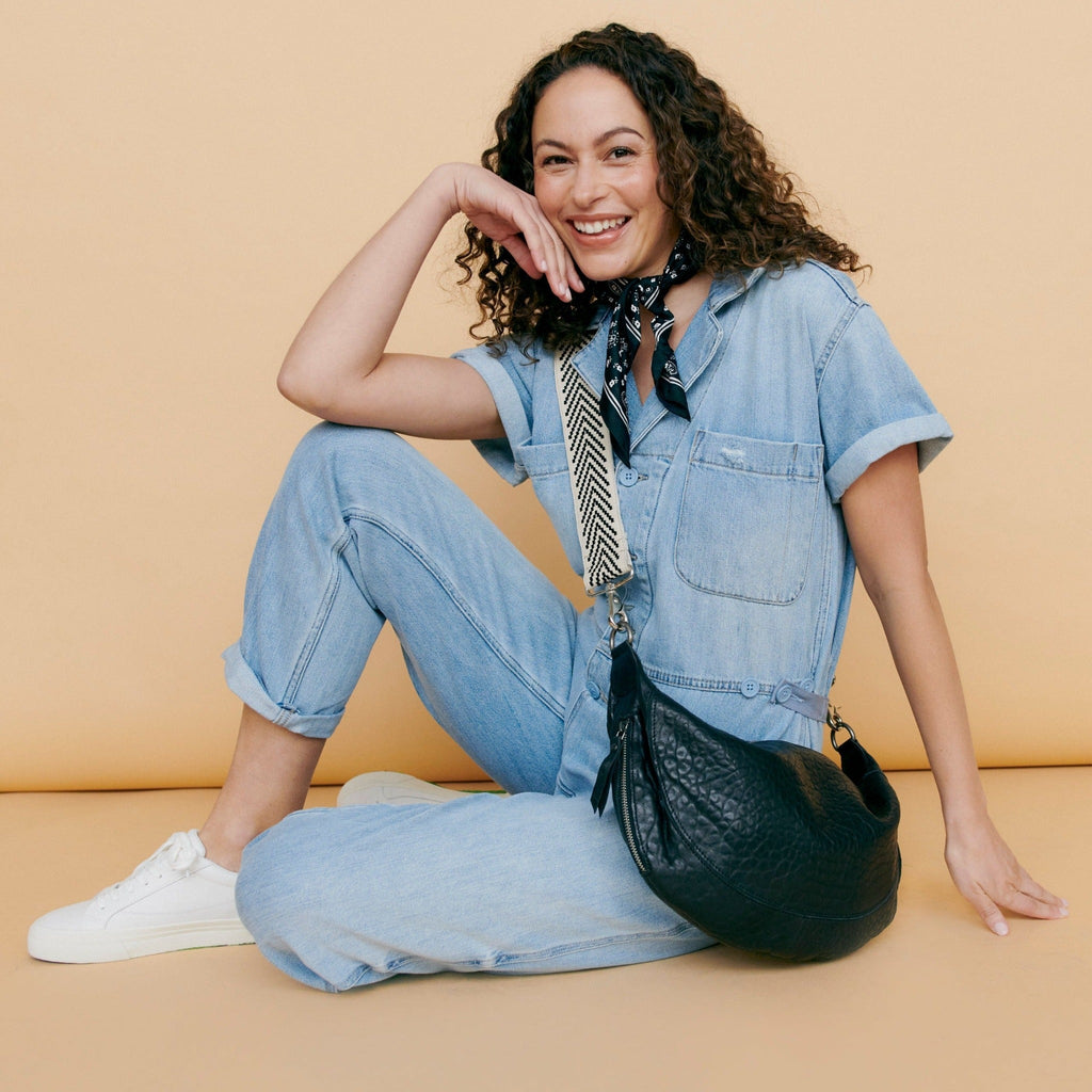 Callie Leather Sling Bag