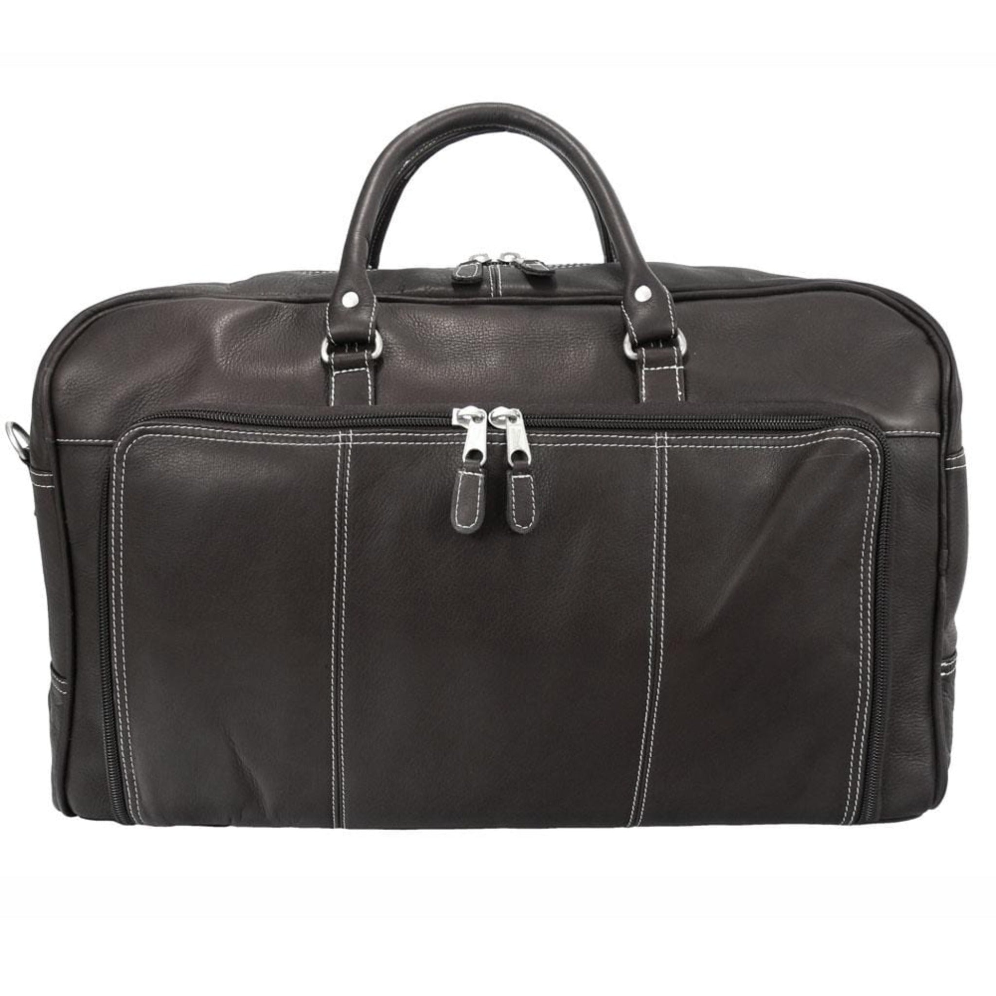 Las Vegas Leather Weekender Bag
