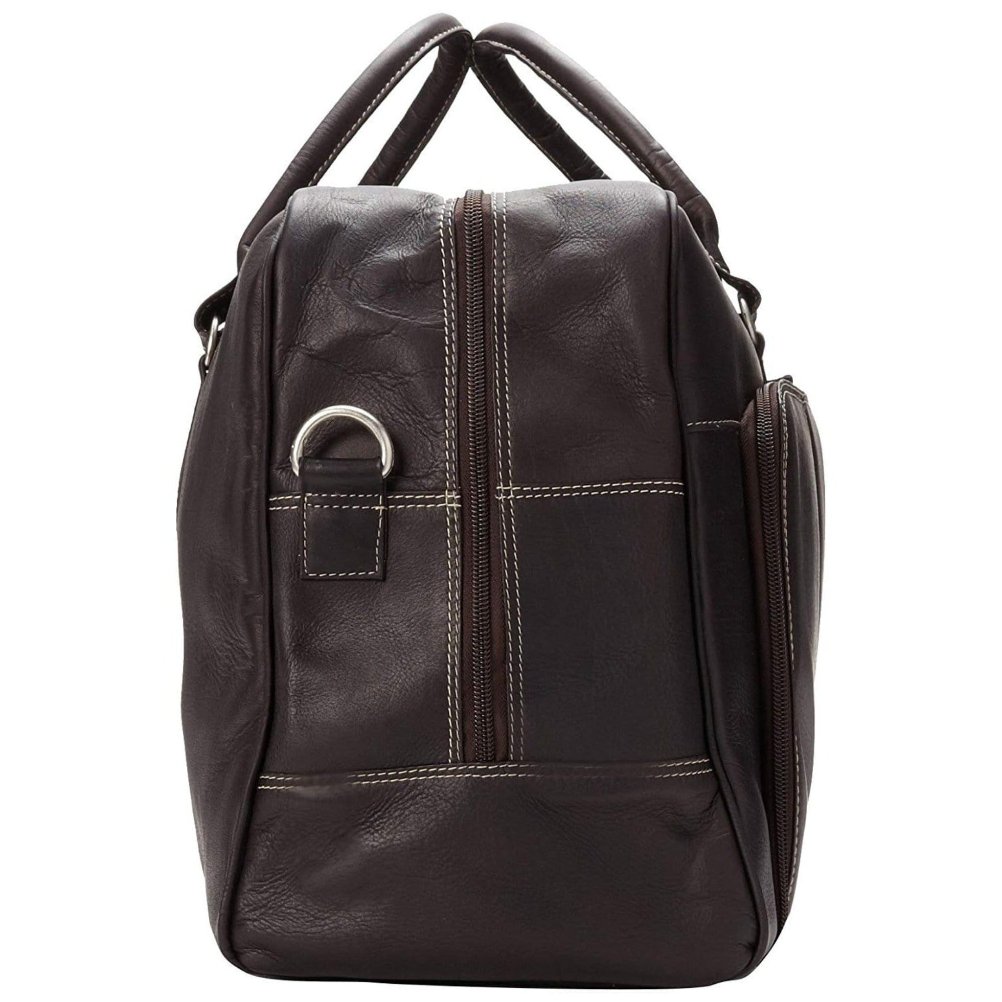 Las Vegas Leather Weekender Bag