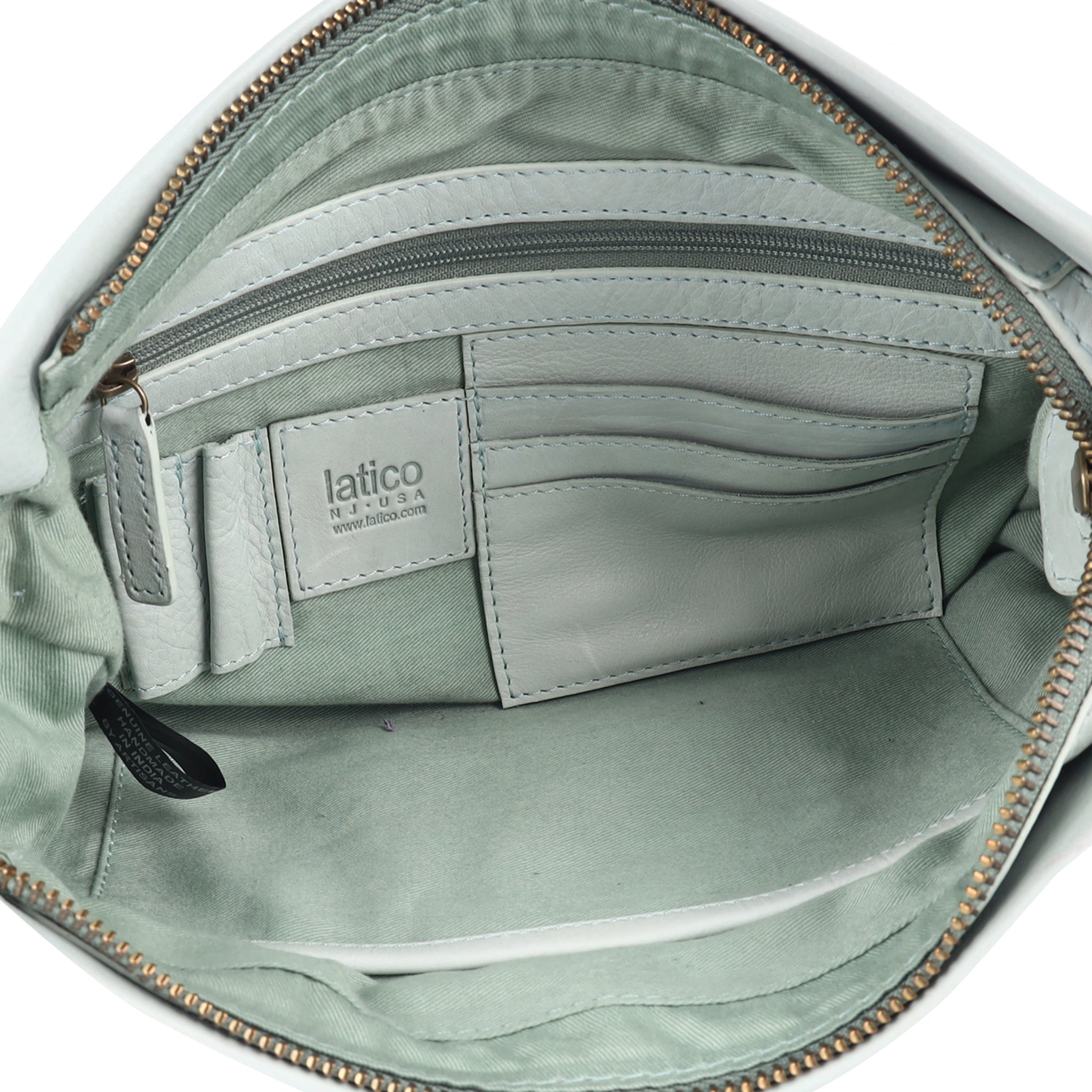 Aquarius Leather Crossbody Bag