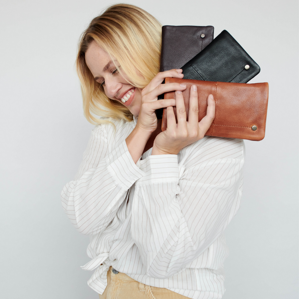 Terry Leather Wallet