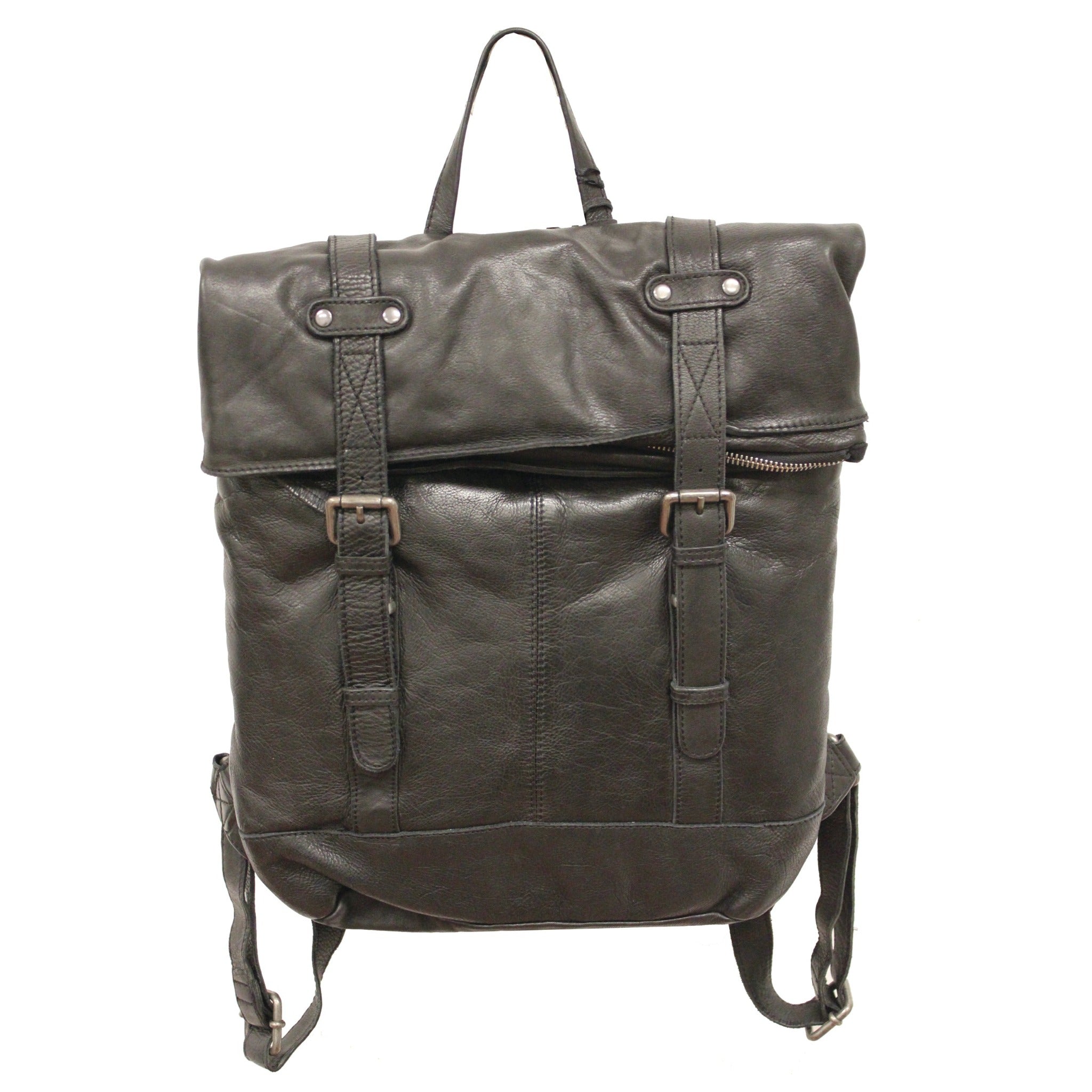 Barcelona Leather Backpack