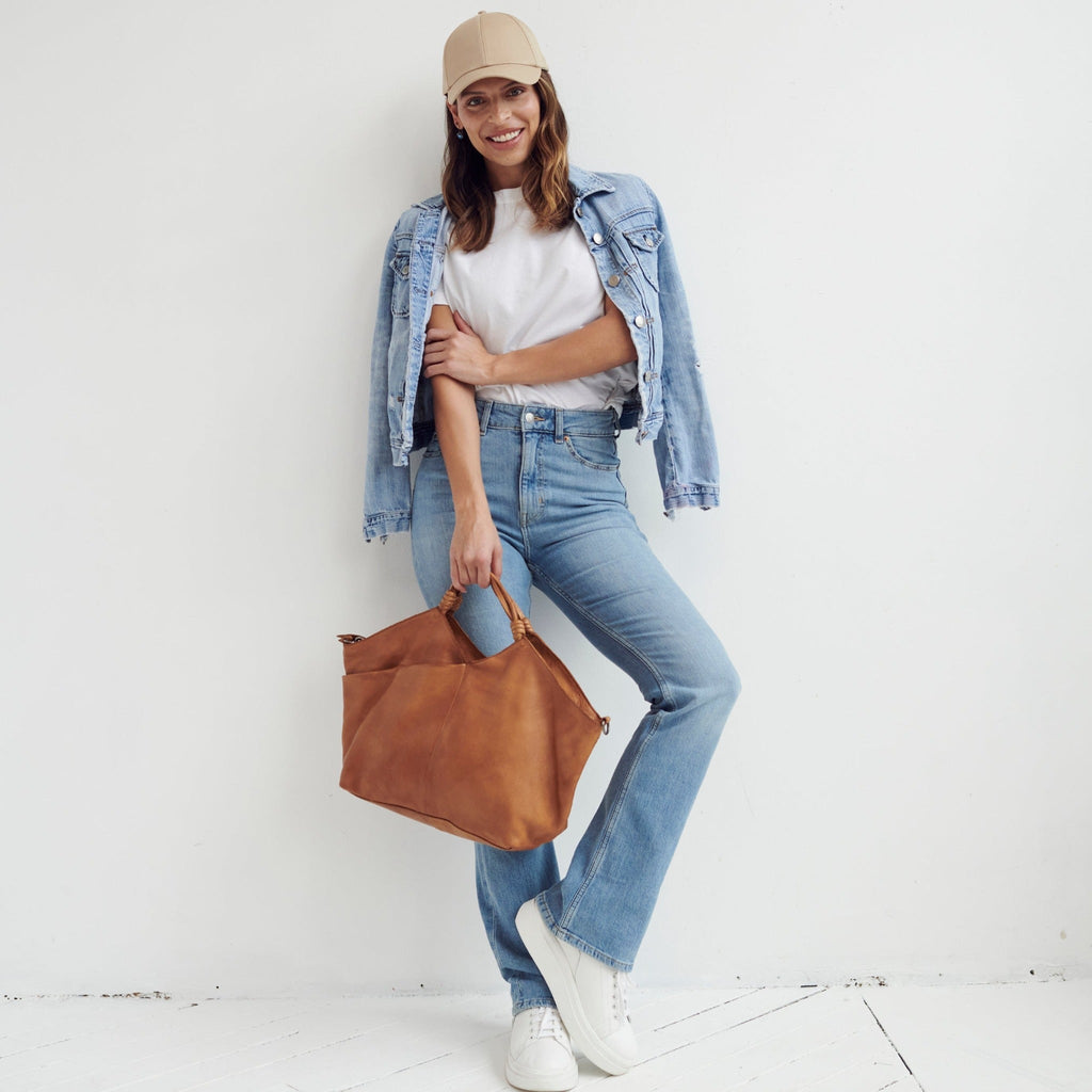 Nelly Leather Crossbody Bag