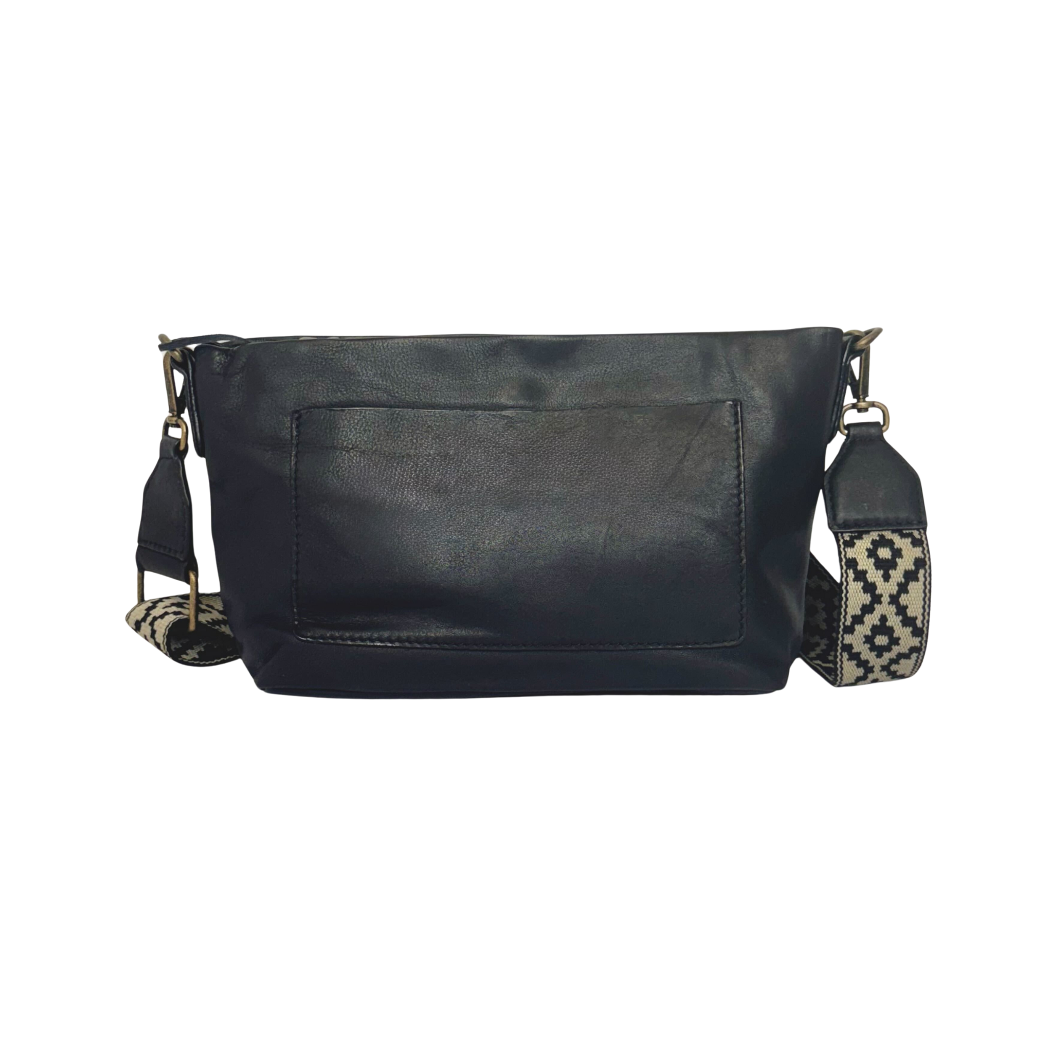 Aquarius Leather Crossbody Bag