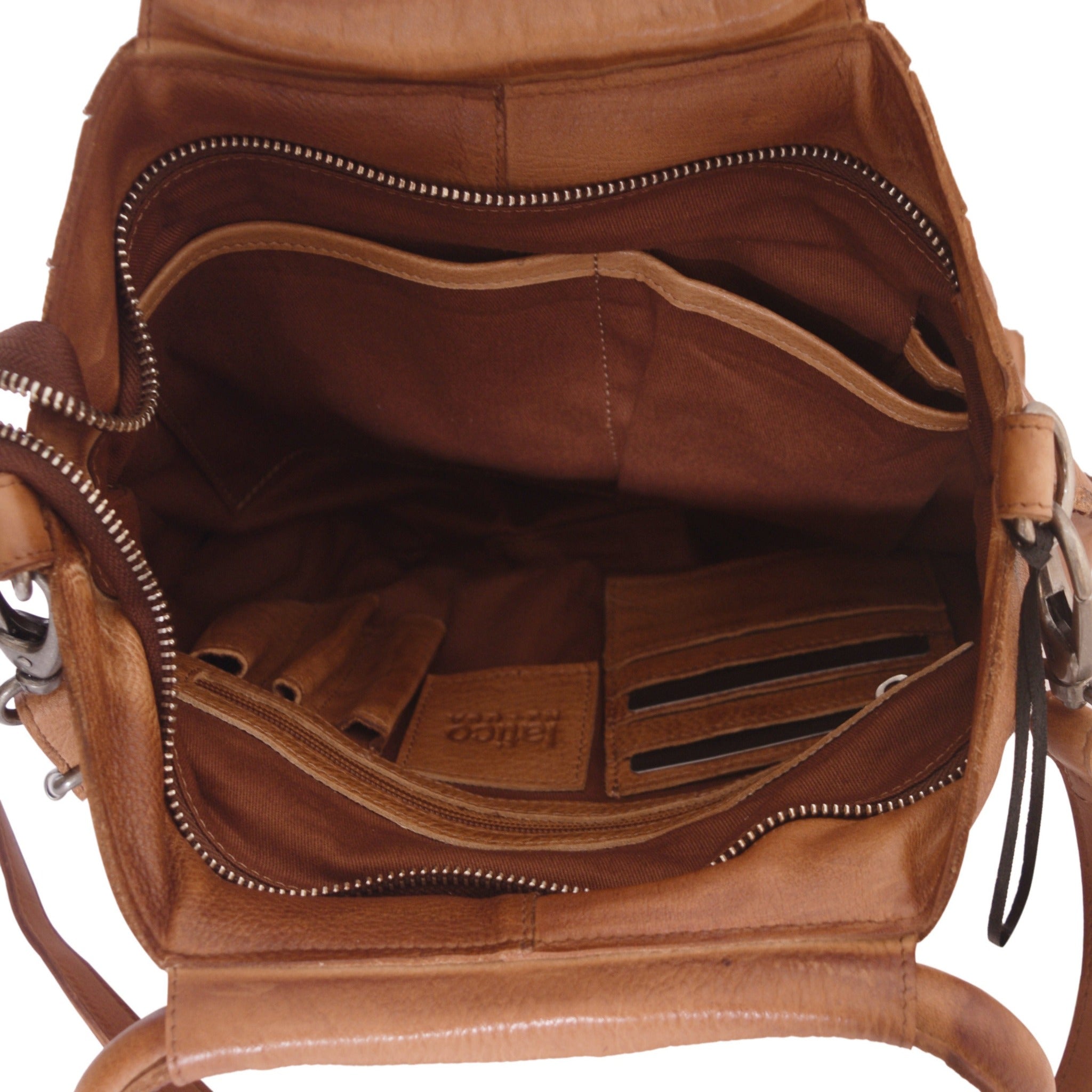 Dalton Leather Crossbody Bag
