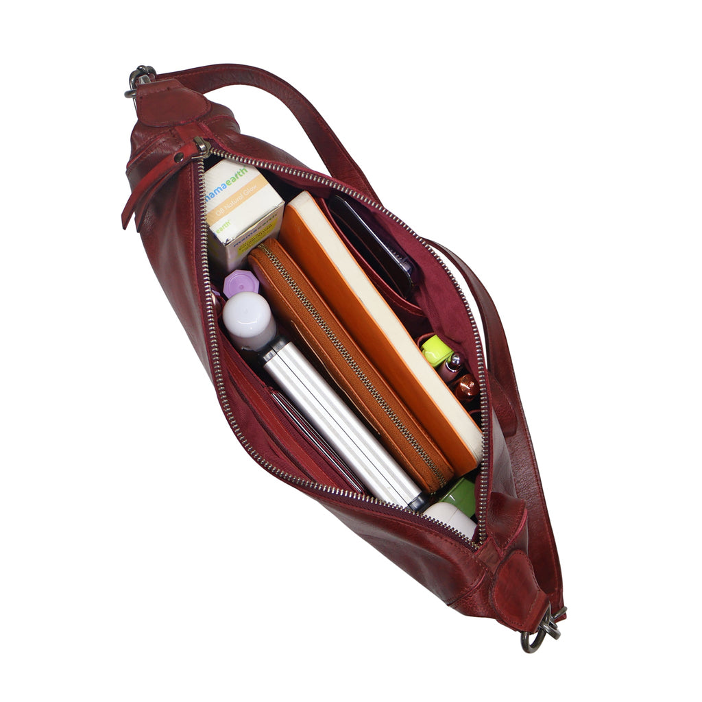 Callie Leather Sling Bag