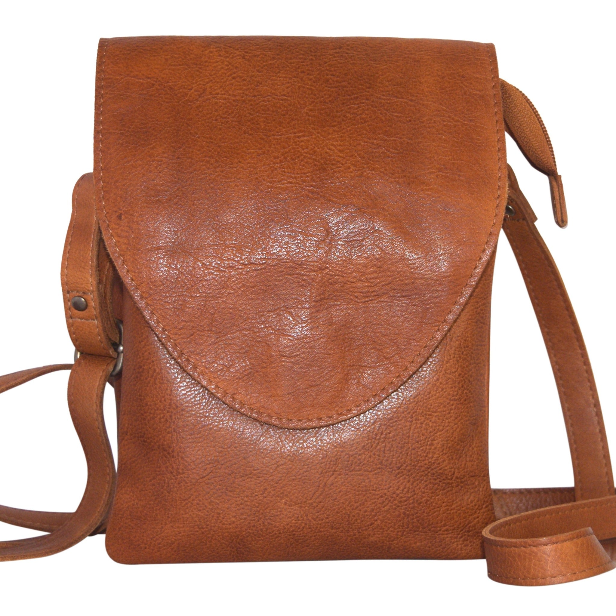 Pippa Leather Crossbody Bag