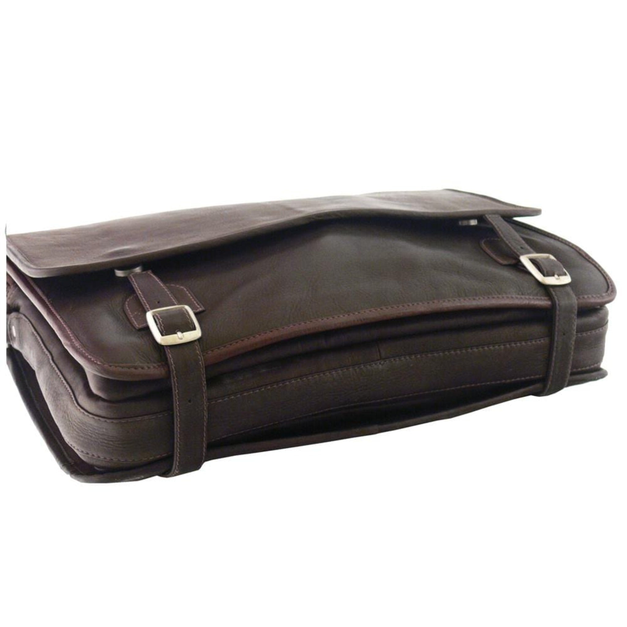 Grammercy Park Leather Laptop Brief