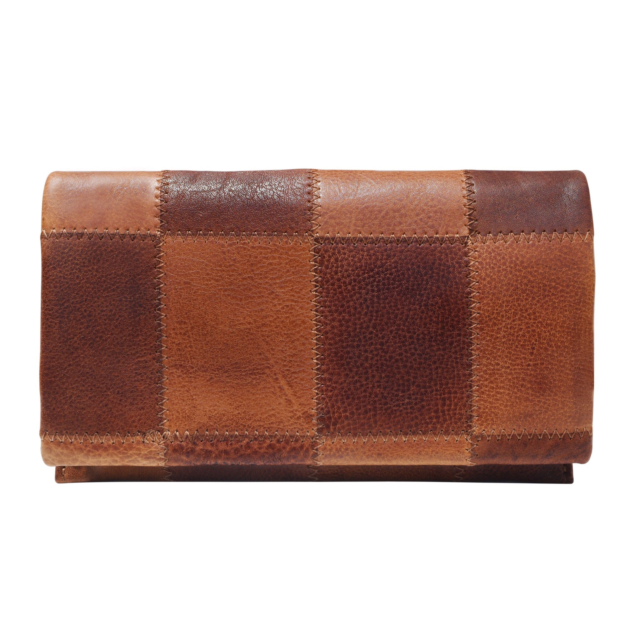 Leather Patch Wallet