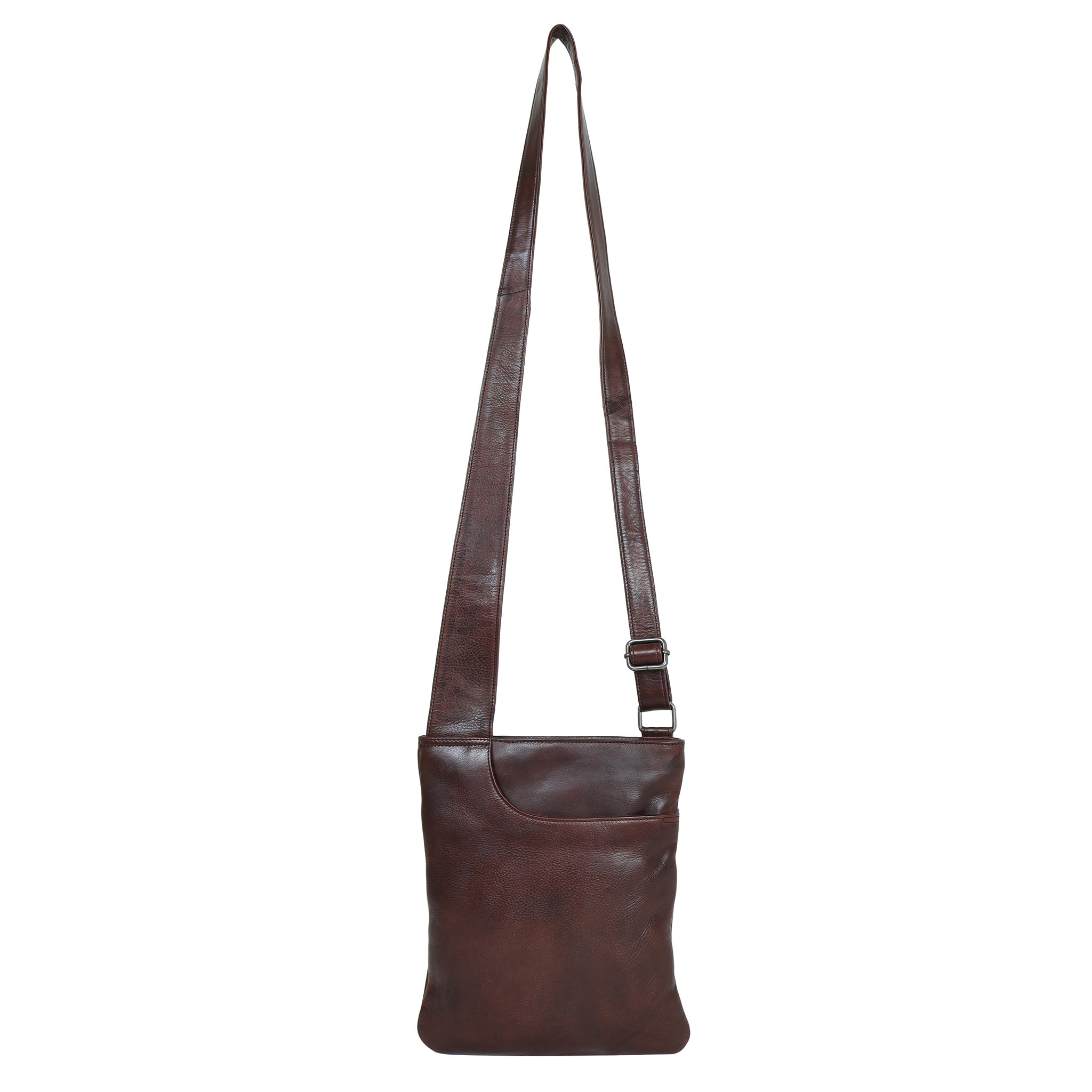 Athena Leather Crossbody Bag