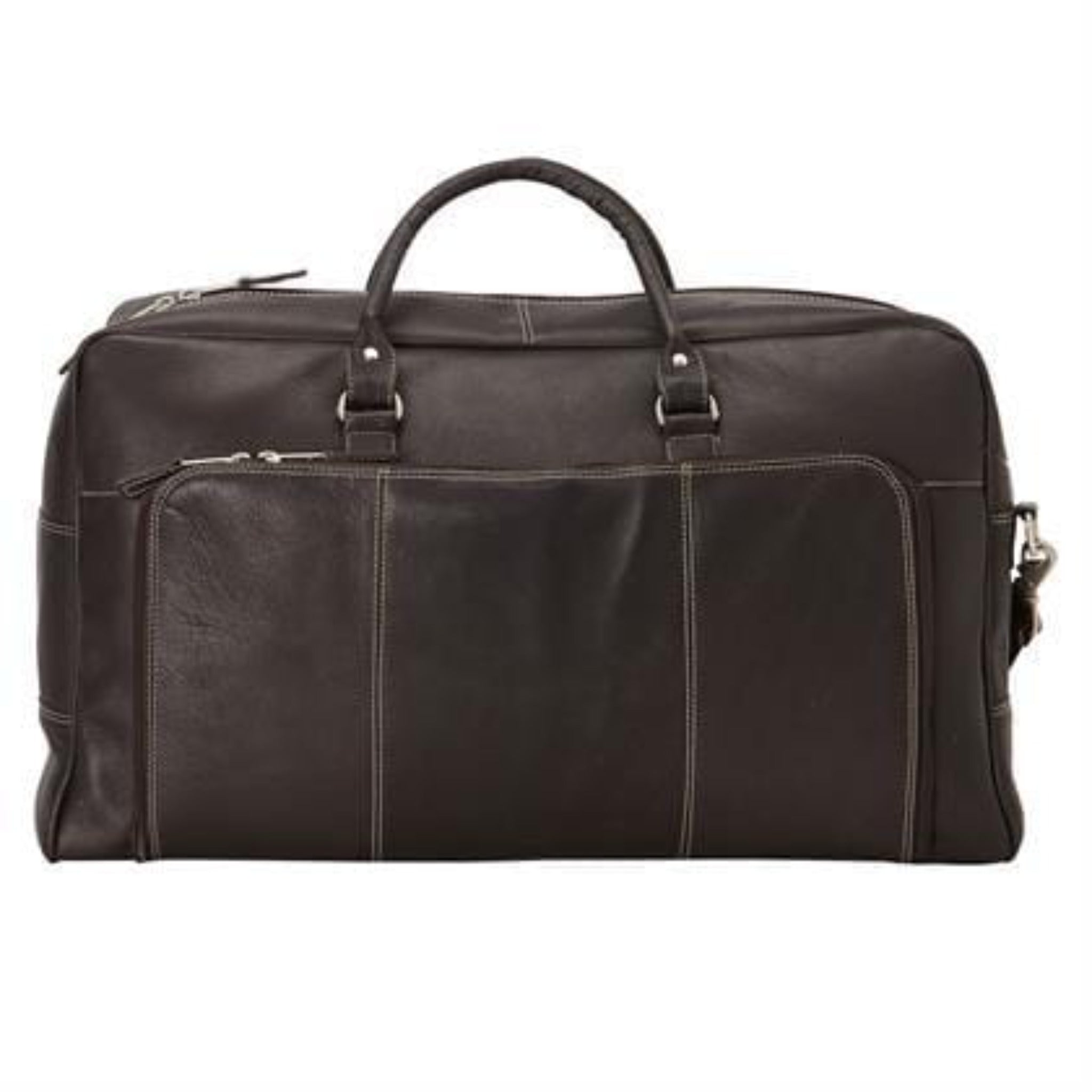Las Vegas Leather Weekender Bag