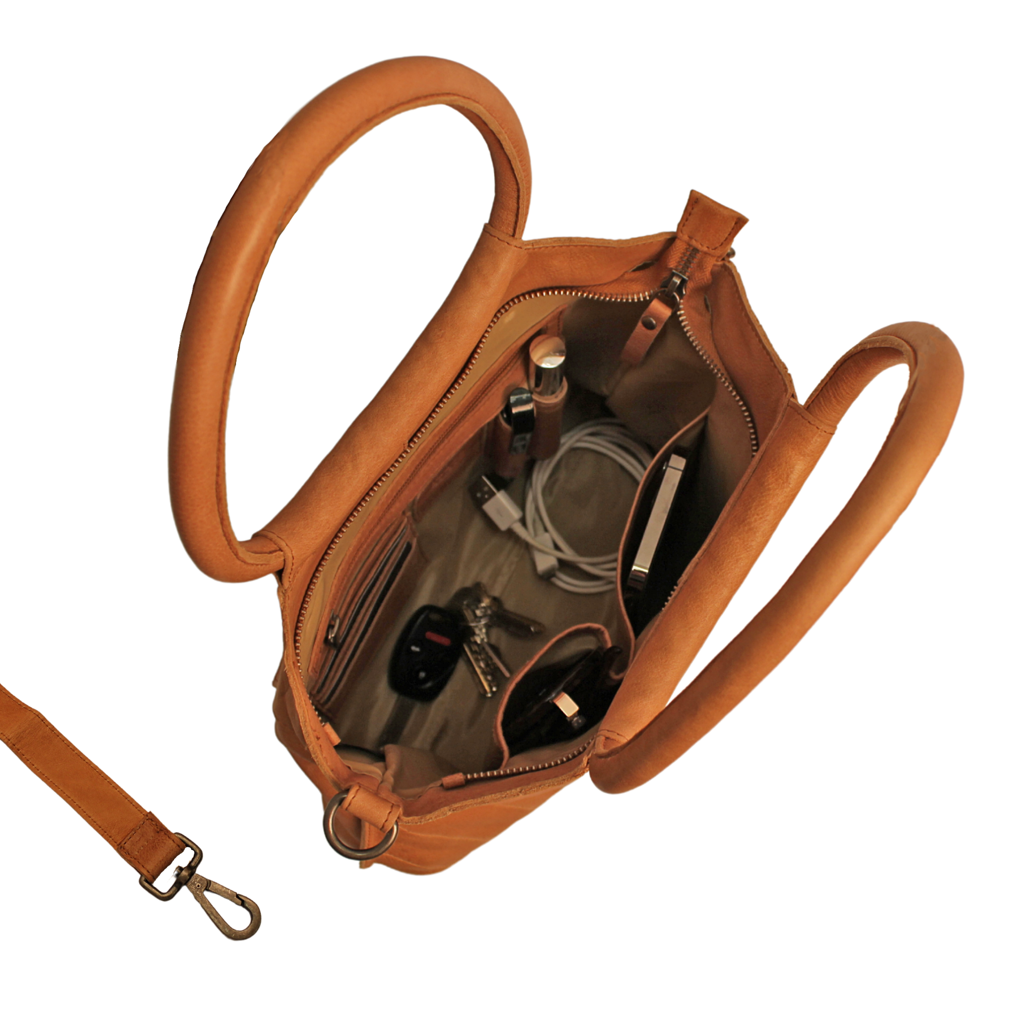 Dalton Leather Crossbody Bag