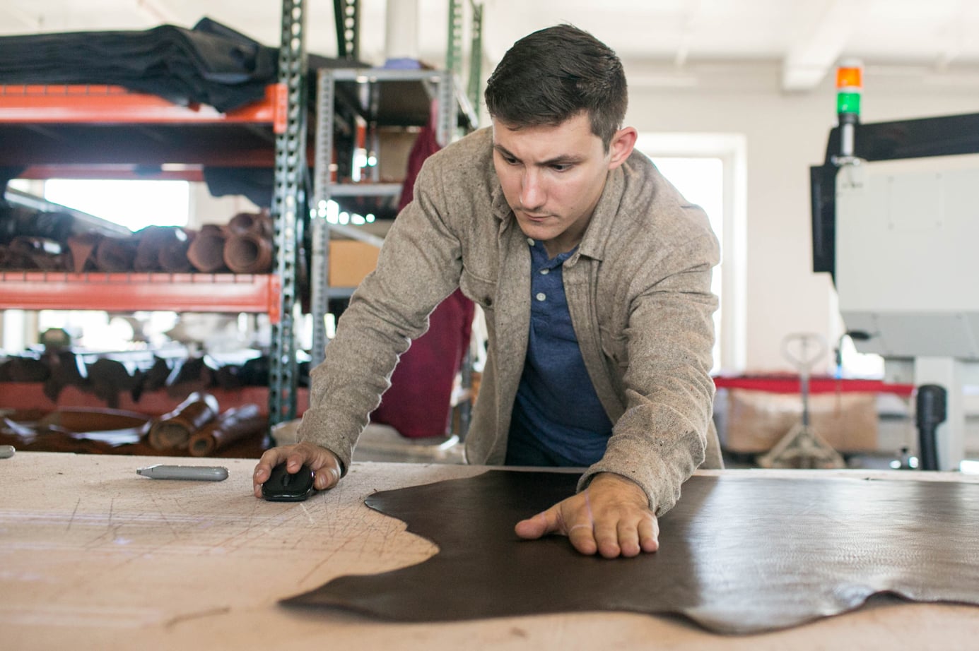 American Alligator Zip-Top Tote