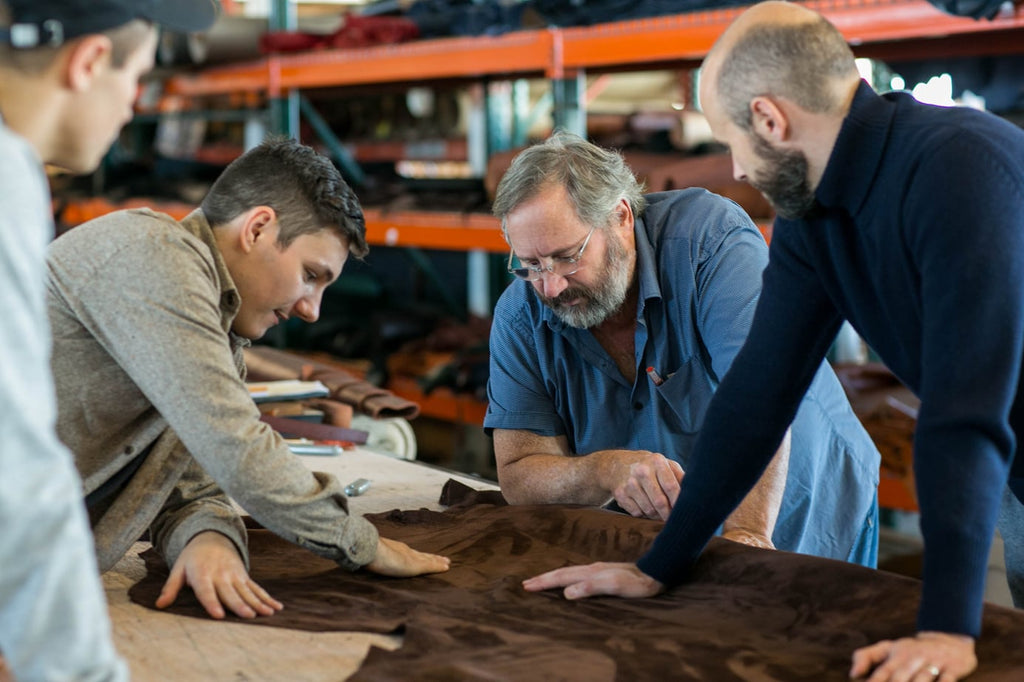 American Alligator Zip-Top Tote