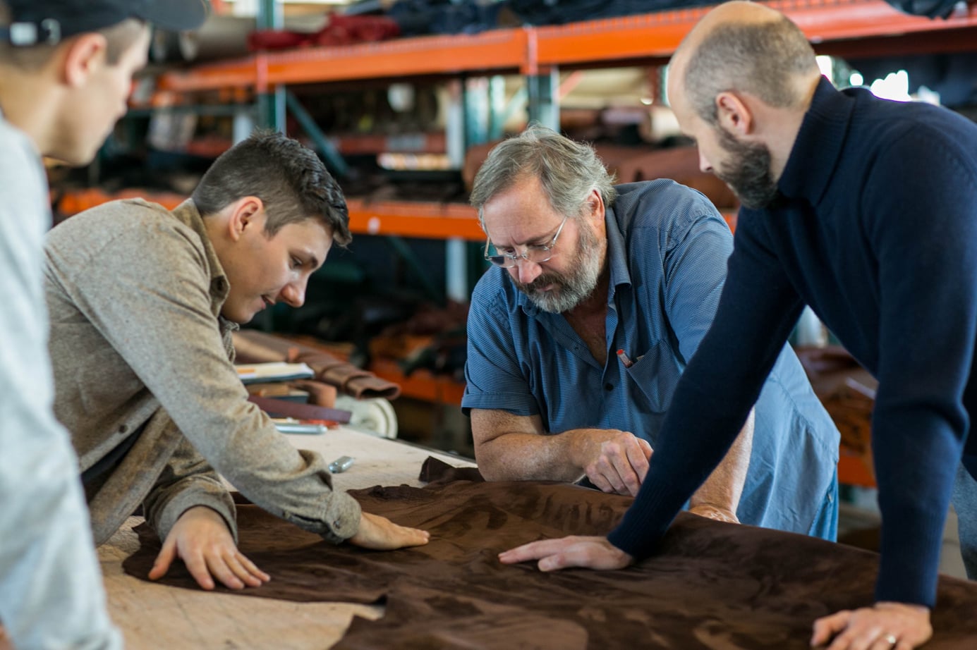 American Alligator Zip-Top Tote