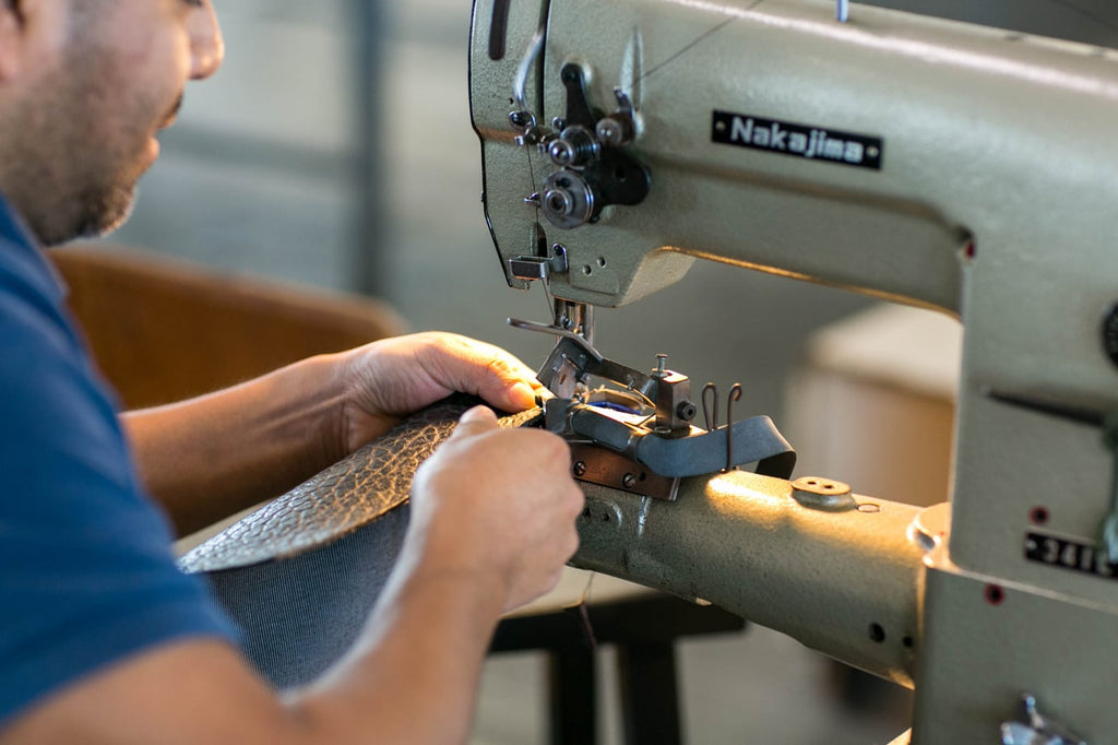American Alligator Zip-Top Tote