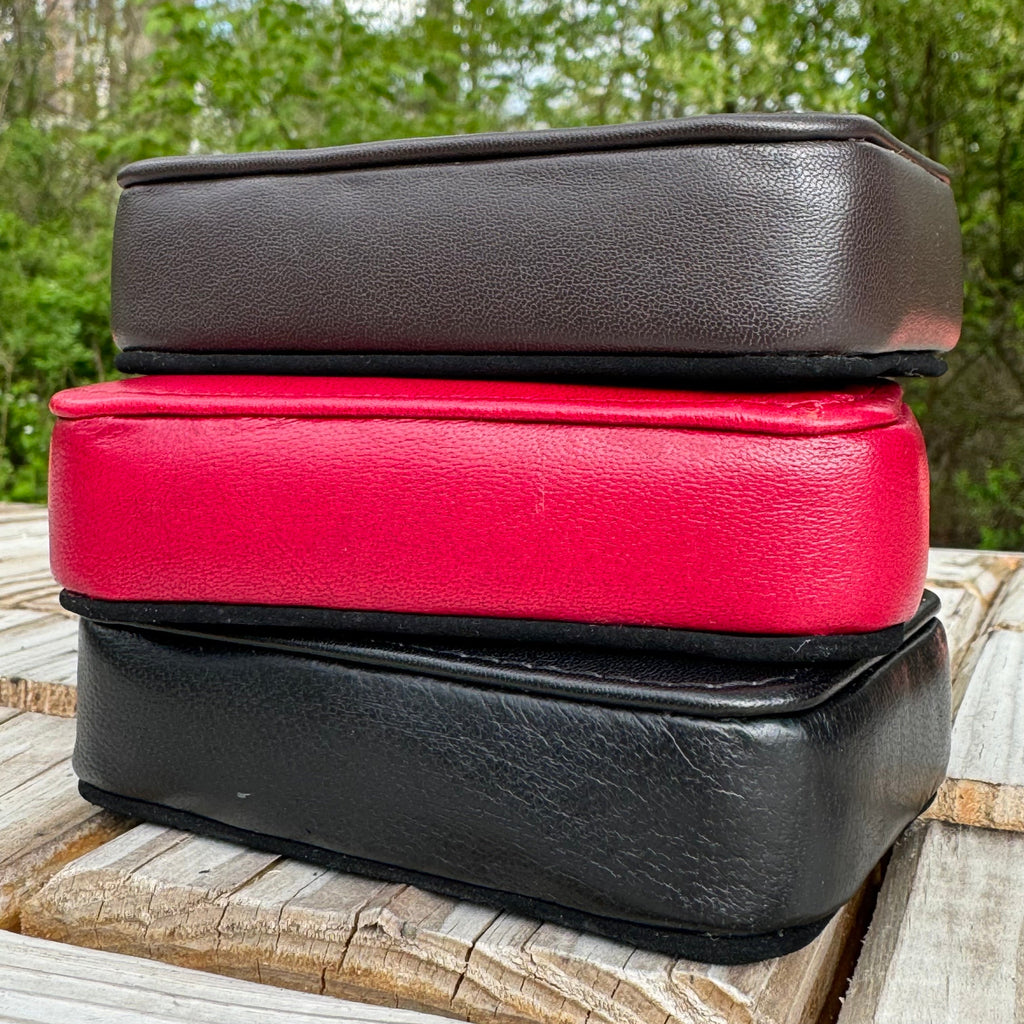 Framed Leather Paperweight