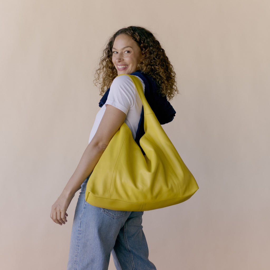 Lindsey Leather Tote Bag