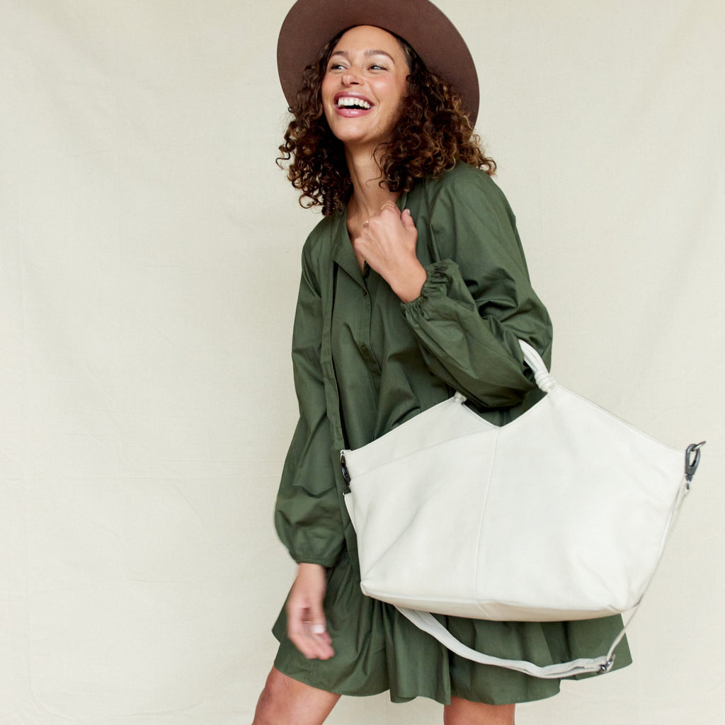 Nelly Leather Crossbody Bag