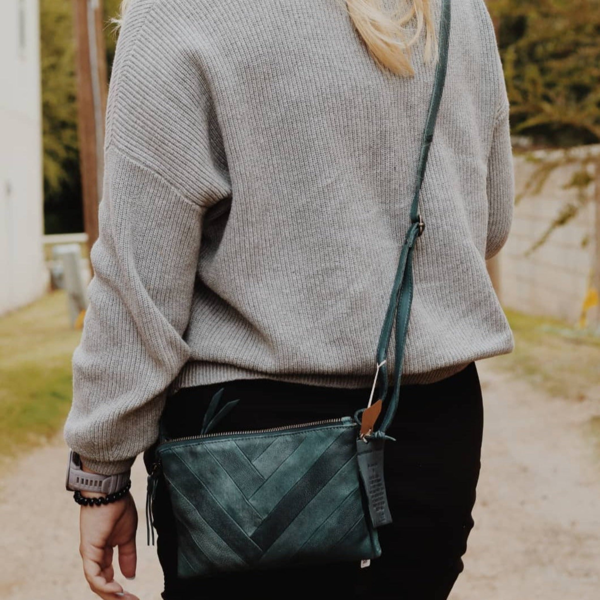 Sunny Leather Crossbody Bag