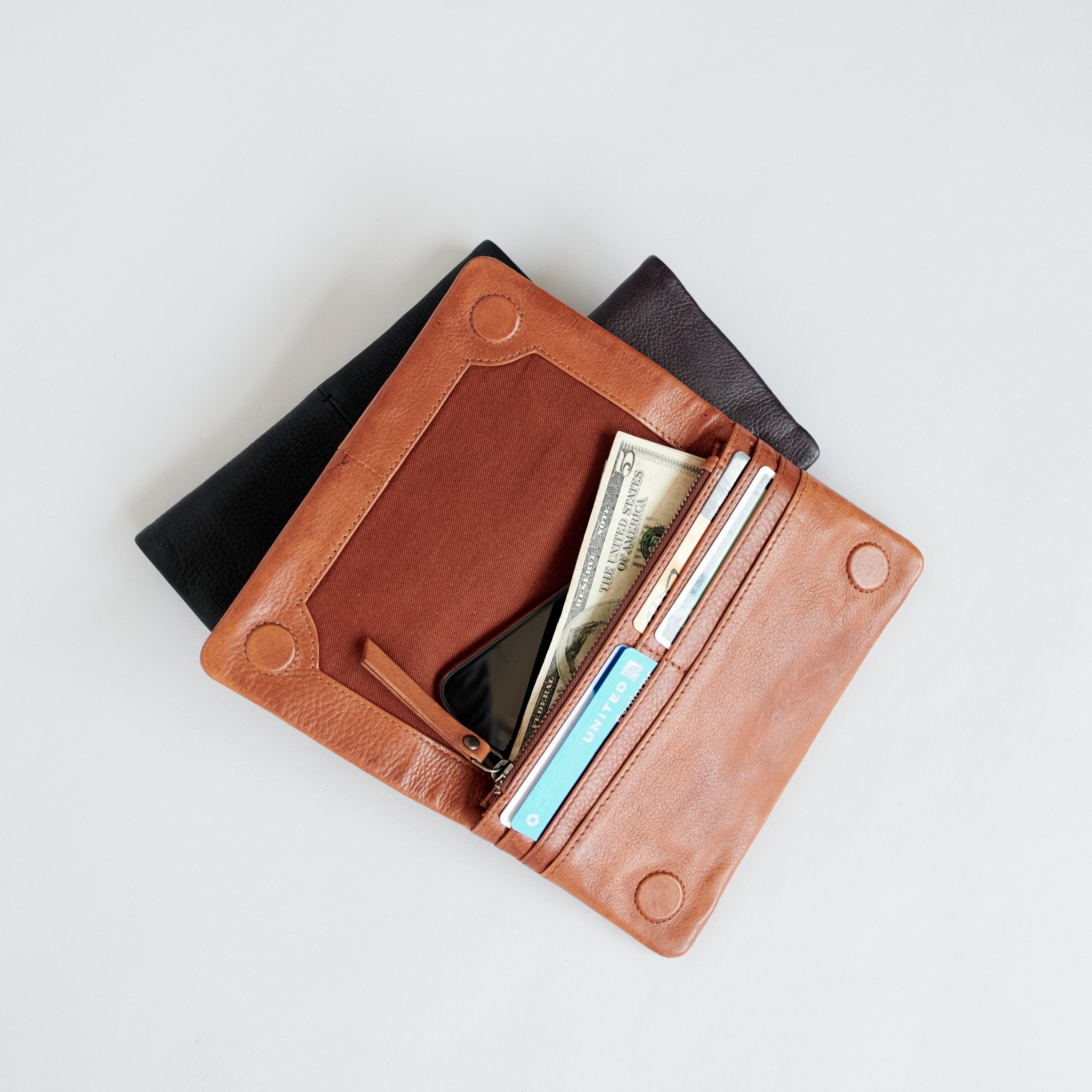 Terry Leather Wallet