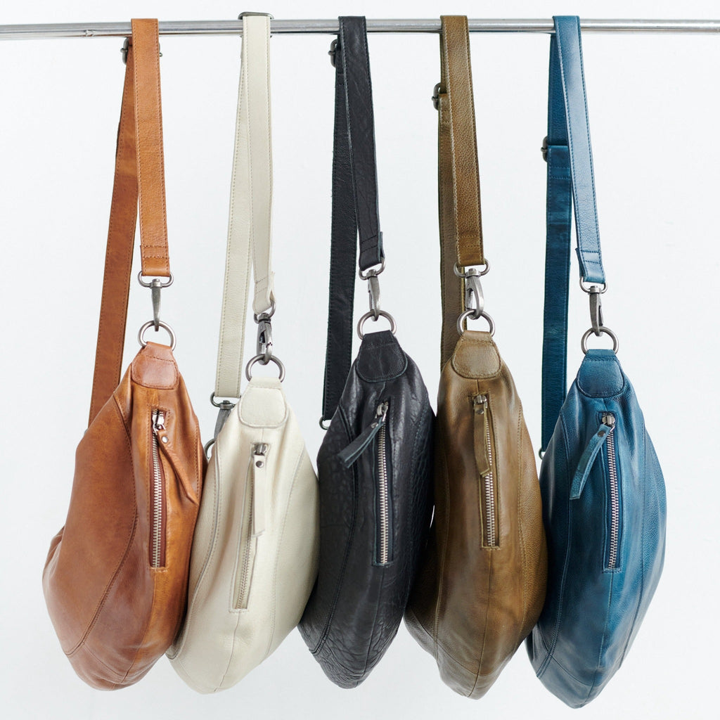 Callie Leather Sling Bag