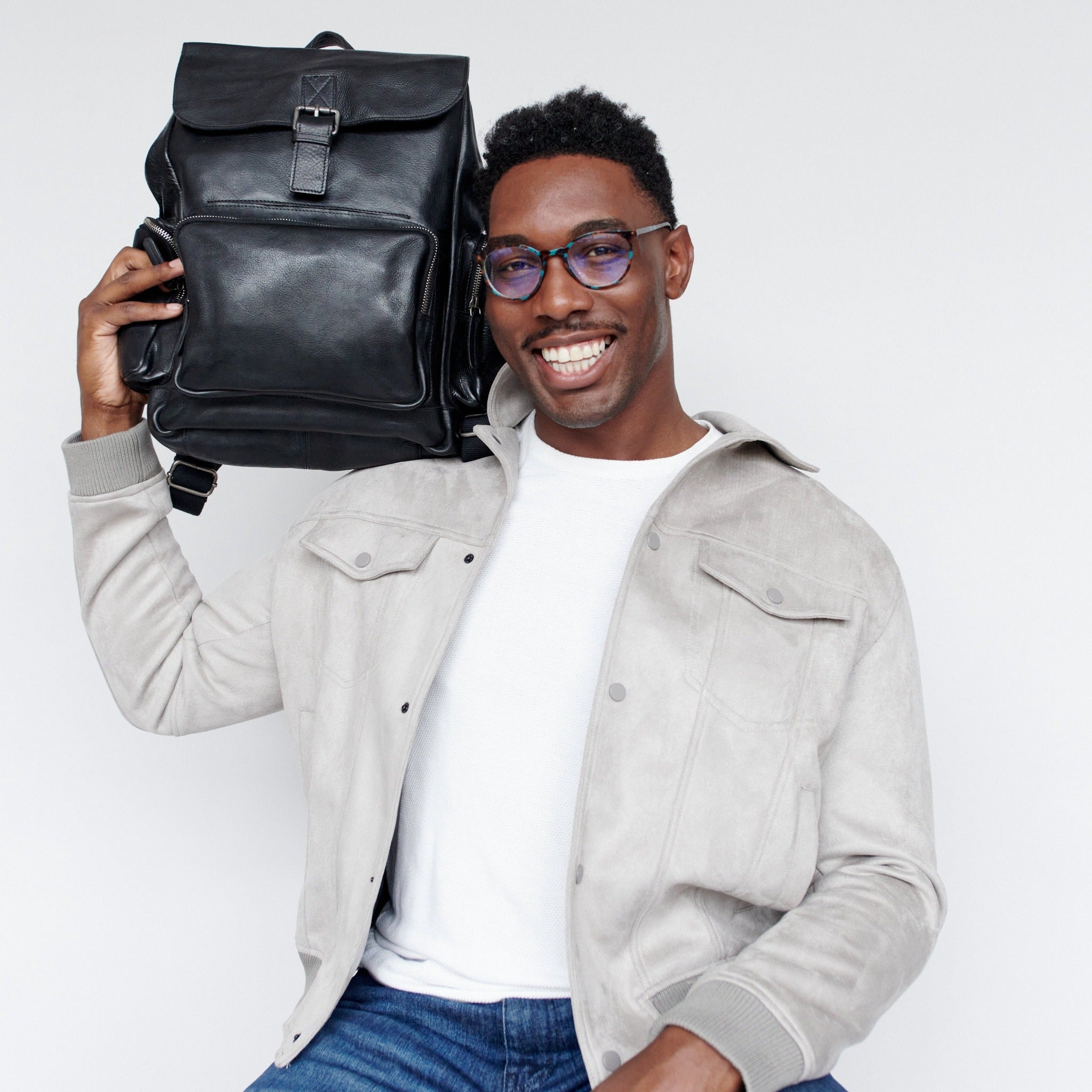 Mateo Leather Backpack