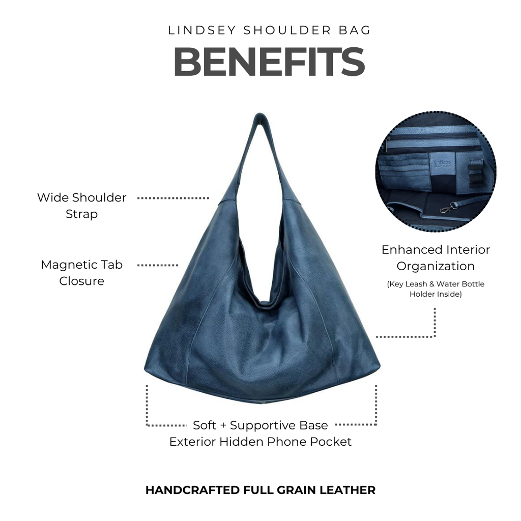 Lindsey Leather Tote Bag