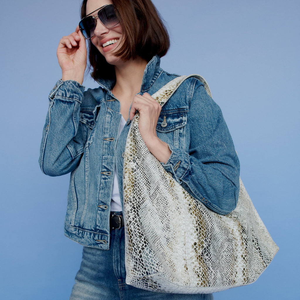 Lindsey Leather Tote Bag