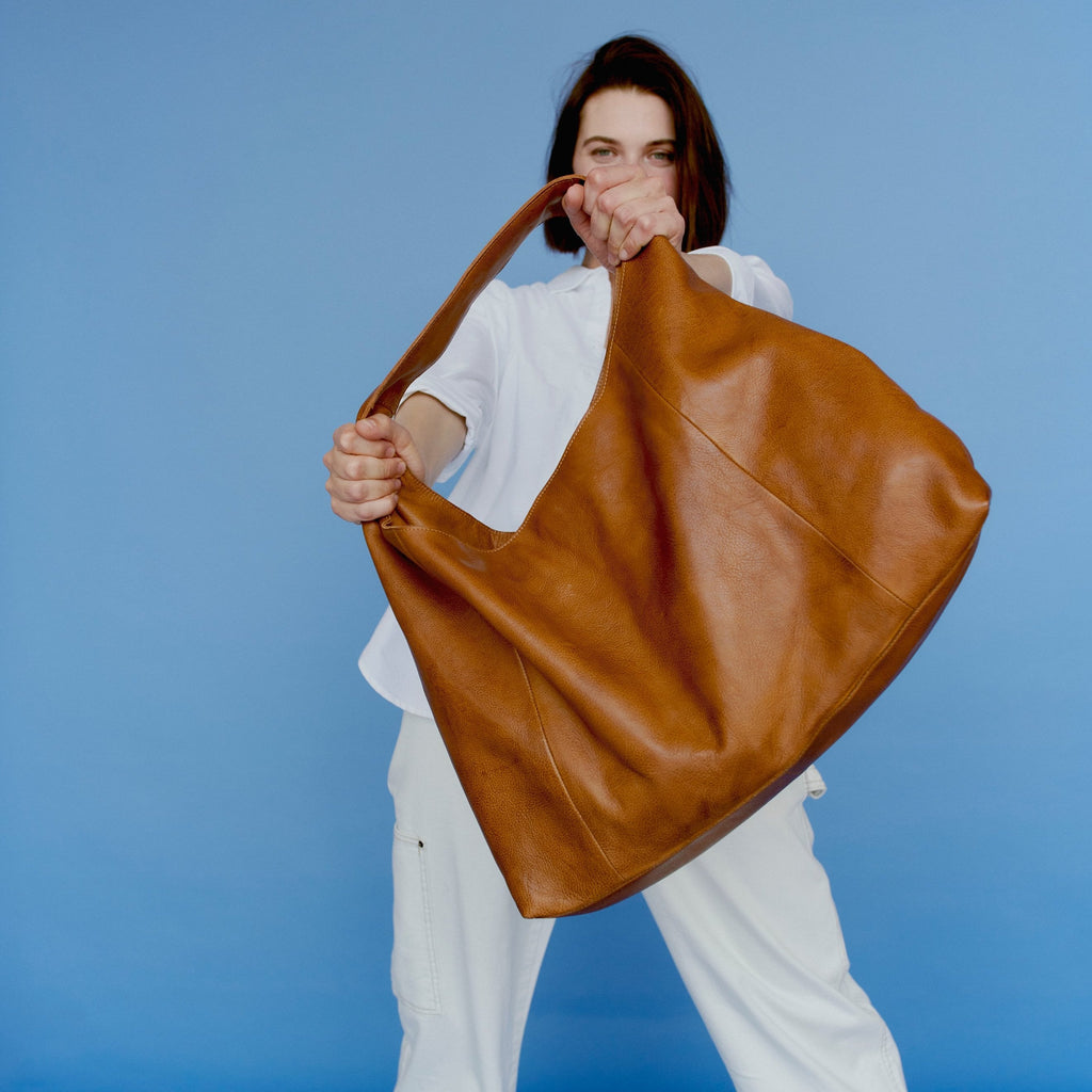 Lindsey Leather Tote Bag