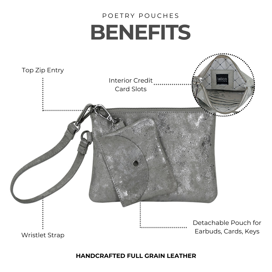 Leather Poetry Pouches