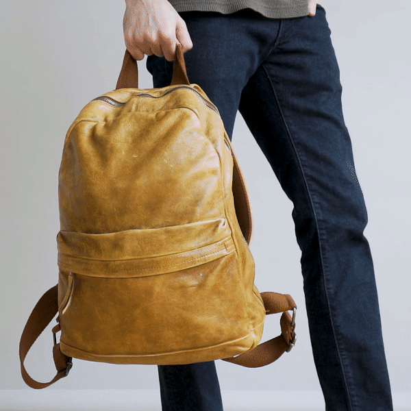Sheldon Leather Backpack
