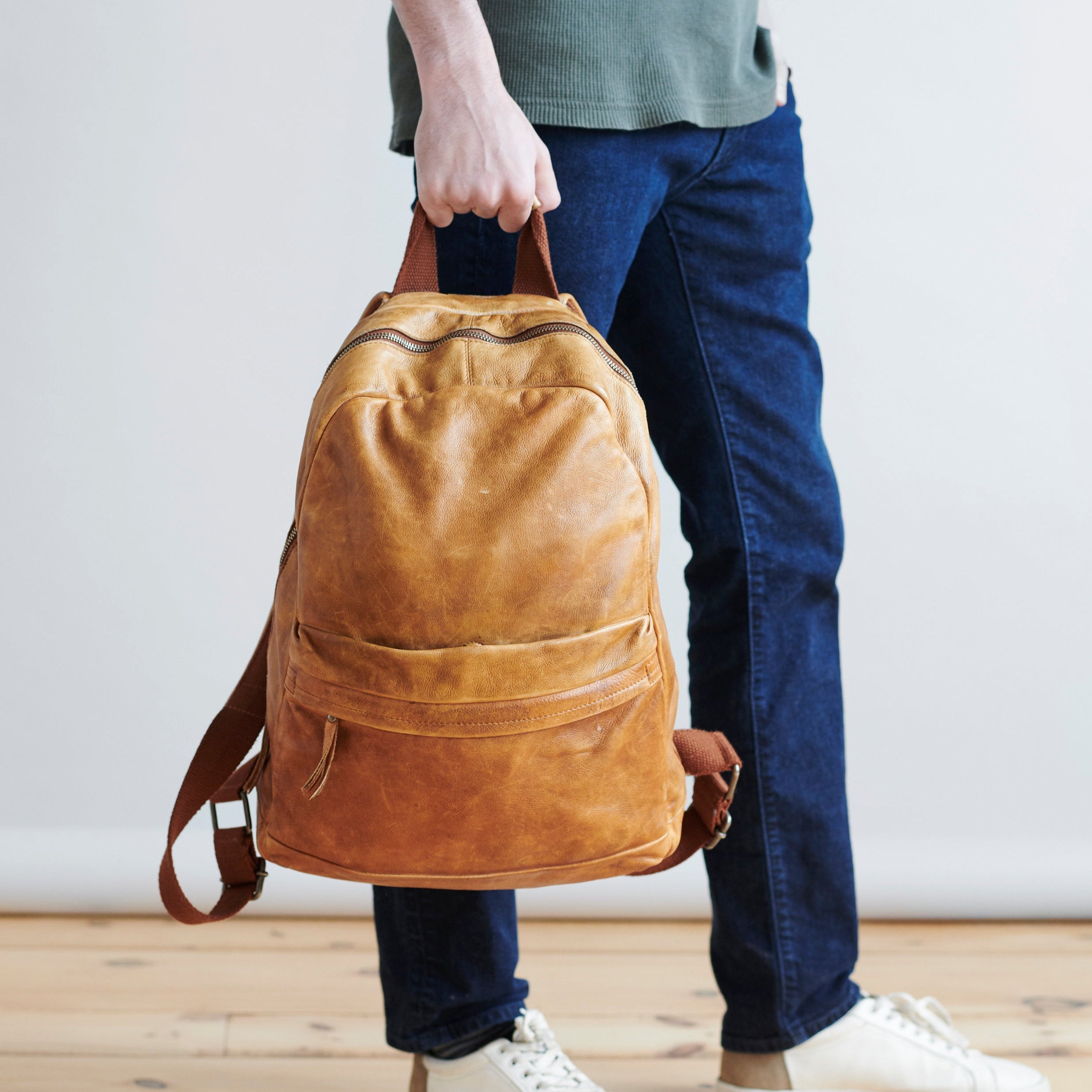 Sheldon Leather Backpack