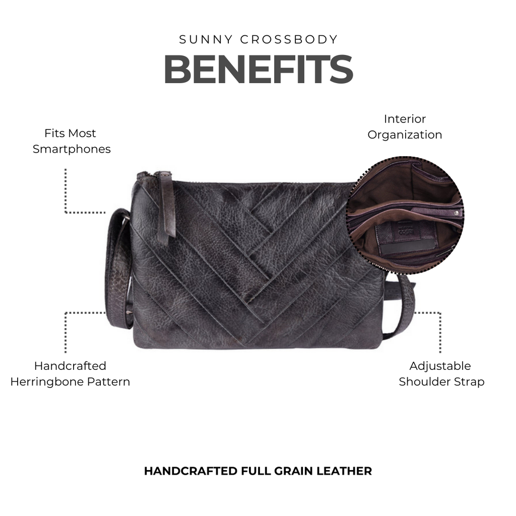 Sunny Leather Crossbody Bag