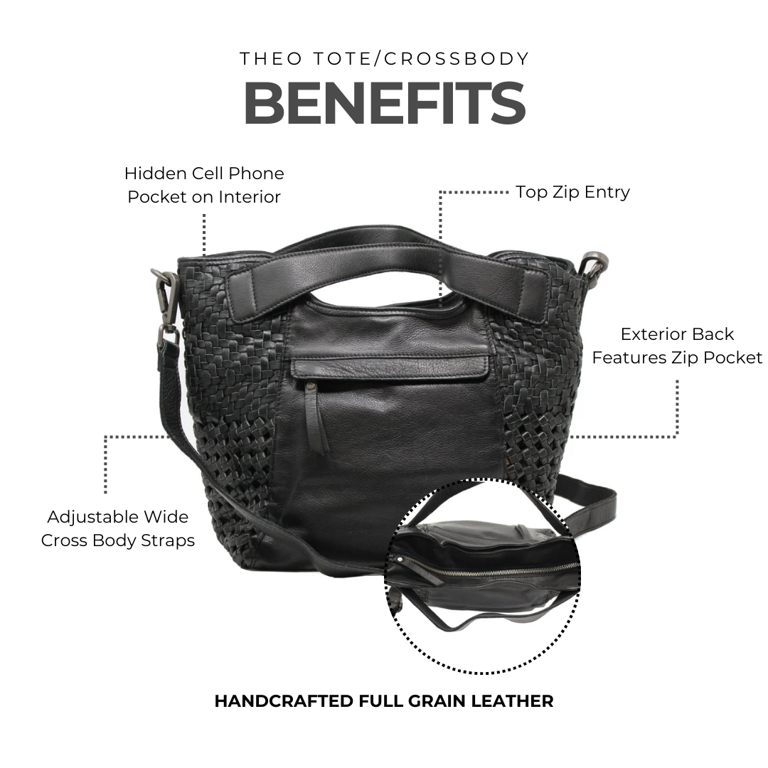 Theo Leather Crossbody Bag