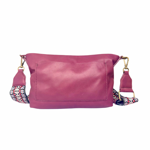 Aquarius Leather Crossbody Bag