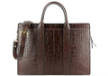 Alligator Zip-Top Briefcase