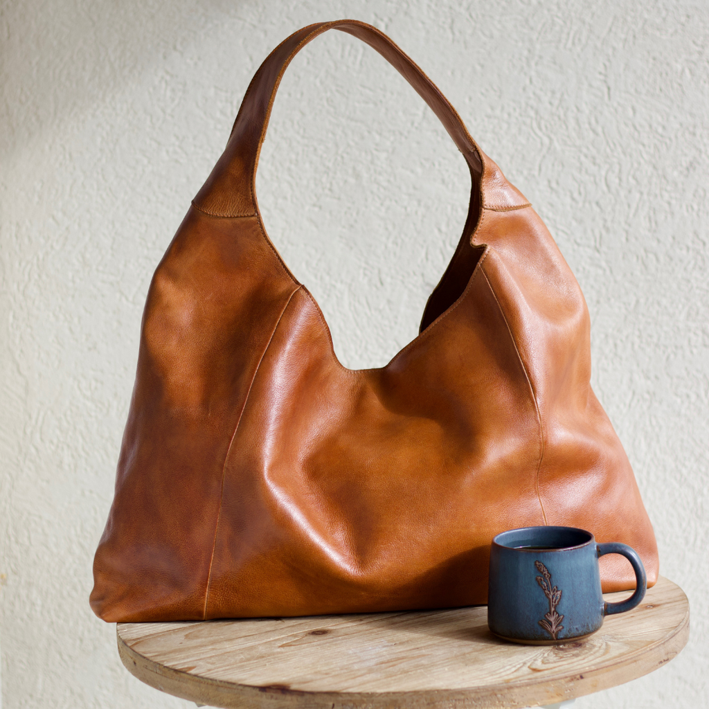 Lindsey Leather Tote Bag