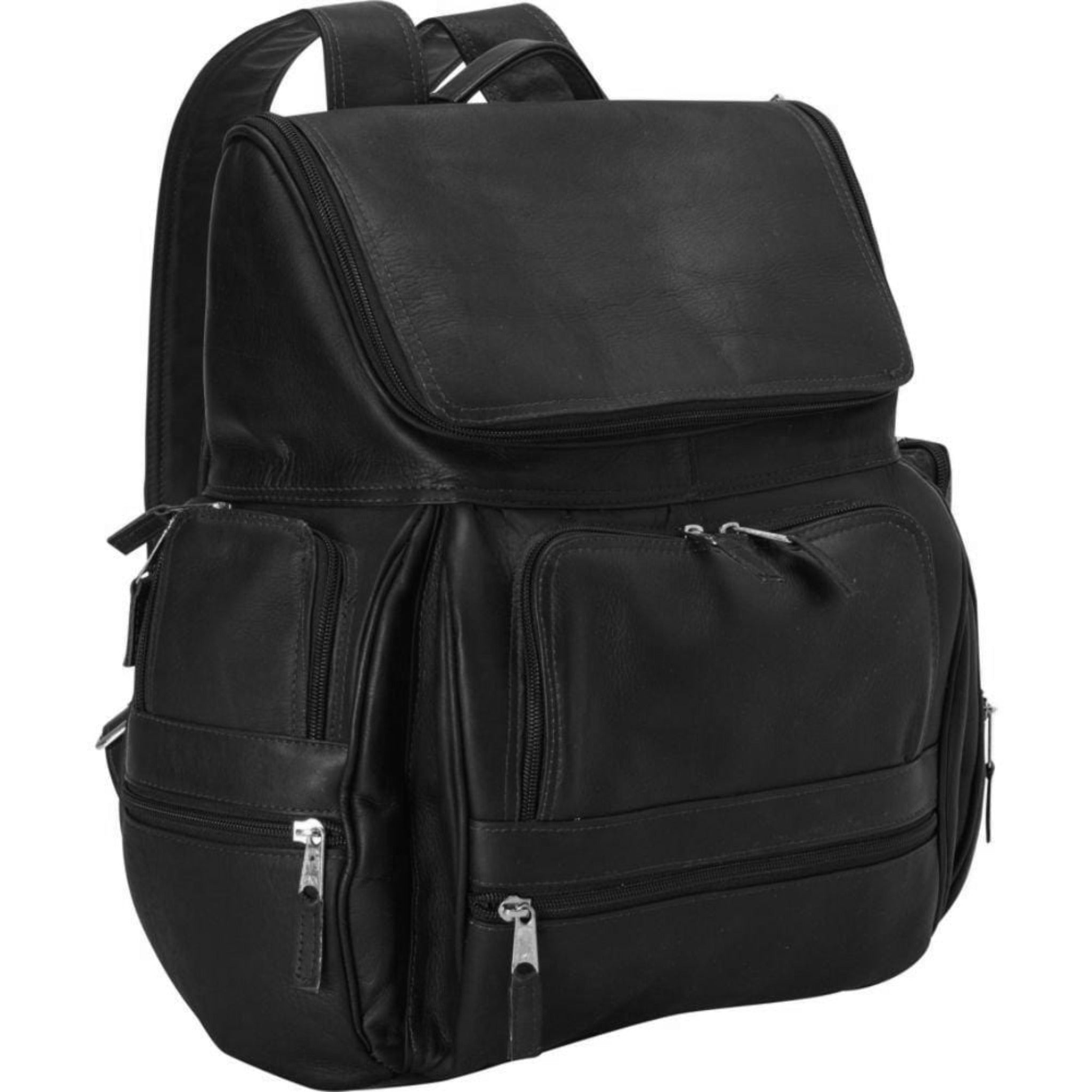 Explorer Leather Laptop Backpack